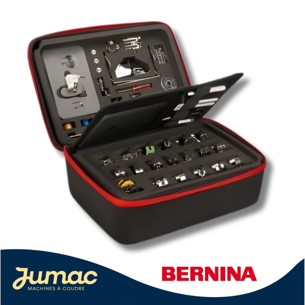 Malette de rangement accessoires machine à coudre Bernina