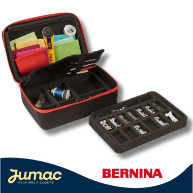Boite de rangement d'accessoires surjeteuse Bernina