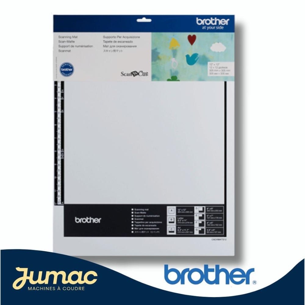 Support de numérisation 305 mm x 305 mm CAMATS12