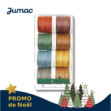 Coffret 8 bobines Aerofil multi Madeira