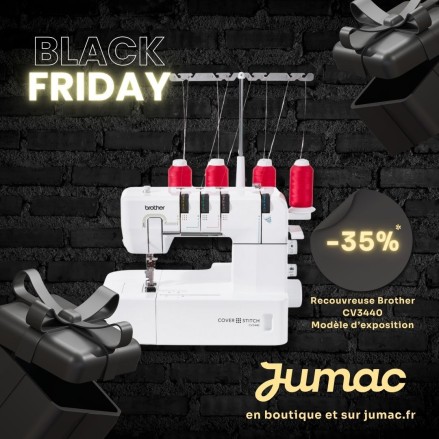 Recouvreuse Brother CV3440 prix Black Friday