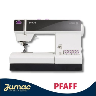 Machine à coudre Pfaff Select 4.2 mécanique et polyvalente | Jumac.fr