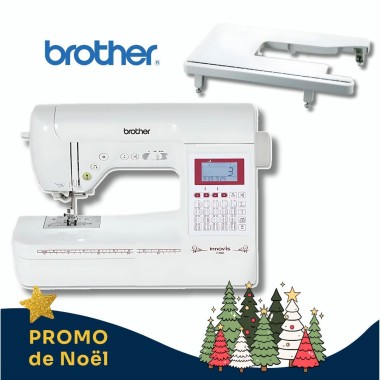 Machine à Coudre Brother Innov-is F400 + table d'extension offerte