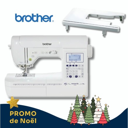 Machine à Coudre Brother Innov-is F410 + table d'extension offerte